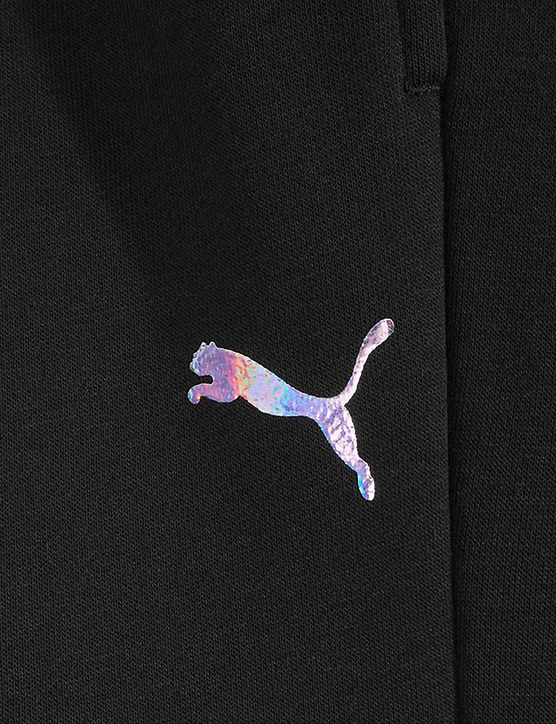 PUMA Girls’ Galactic Cotton Fleece Flare Pants