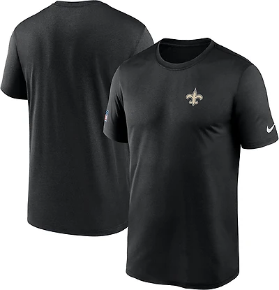 Nike Men's New Orleans Saints Legend Small Logo Short Sleeve T-Shirt