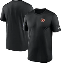 Nike Men's Cincinnati Bengals Legend Small Logo Short Sleeve T-Shirt
