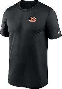 Nike Men's Cincinnati Bengals Legend Small Logo Short Sleeve T-Shirt