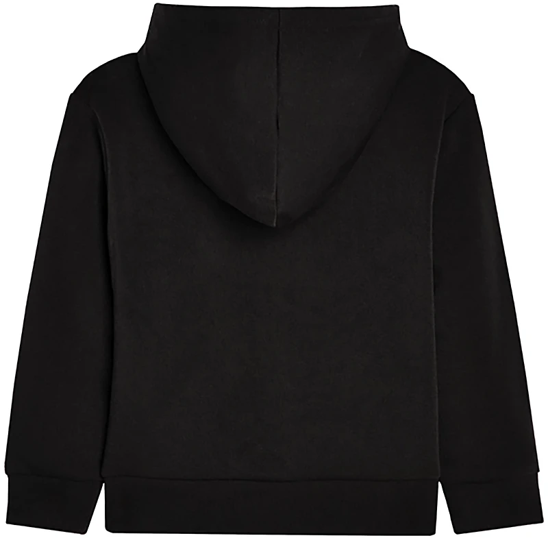 PUMA Girls’ Essential Basics Spun Poly Fleece PO Hoodie