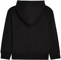 PUMA Girls’ Essential Basics Spun Poly Fleece PO Hoodie