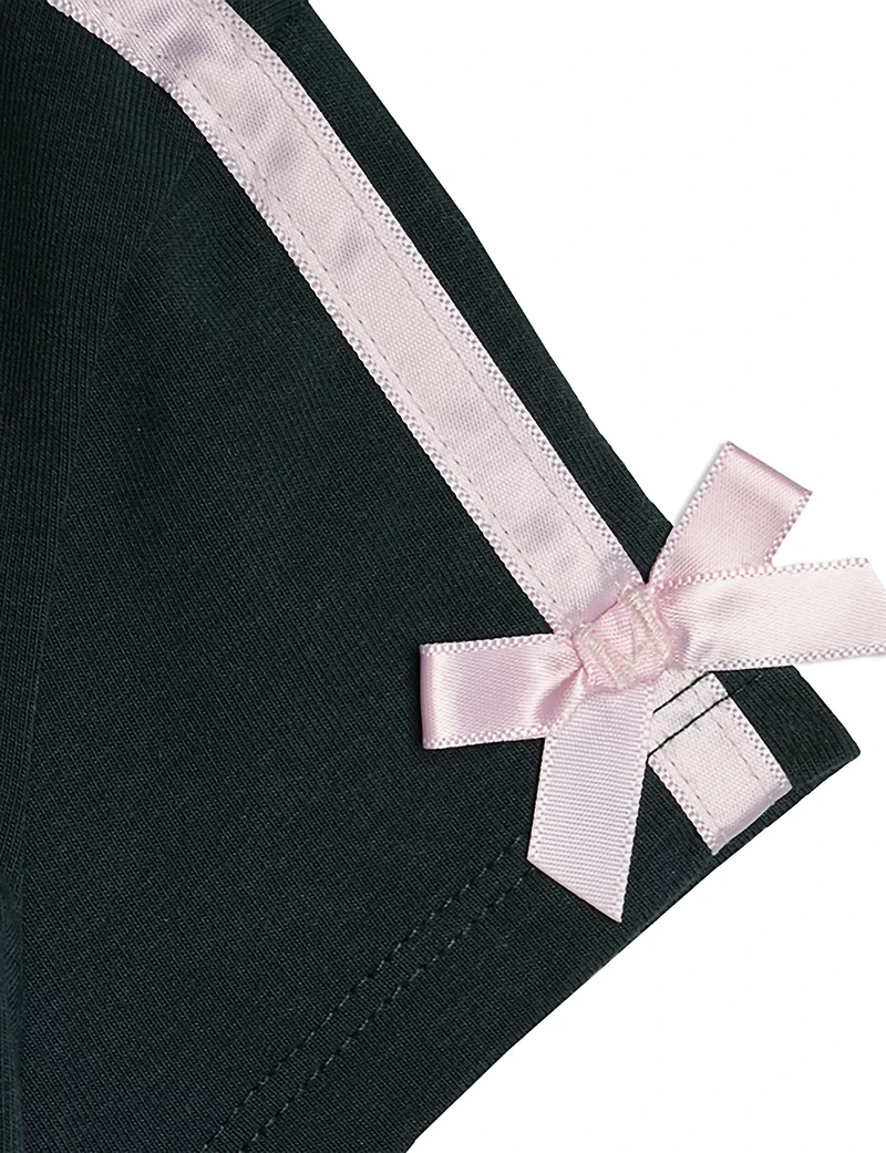 PUMA Girls’ 4-6X Bow Society Pack Cotton/Spandex Baby T-shirt