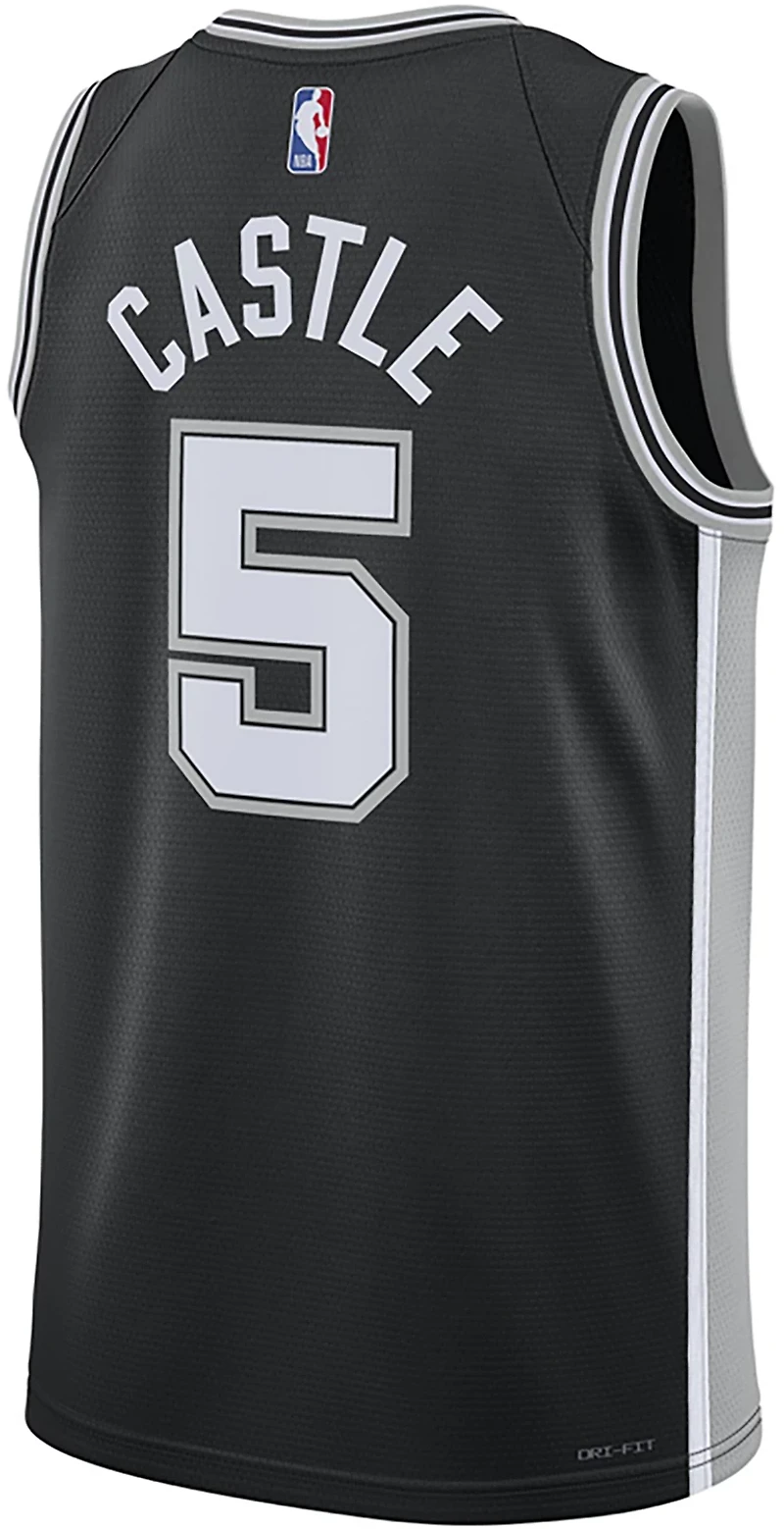 Nike Men's Spurs Swingman Icon Edition Castle Jersey