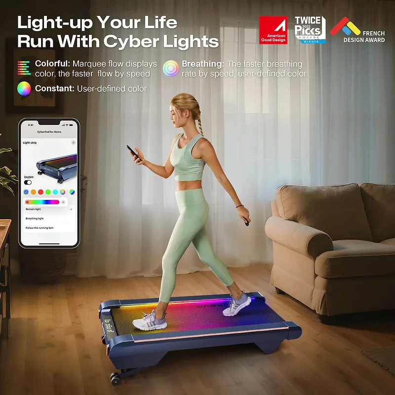 UREVO Cyberpad Home Treadmill