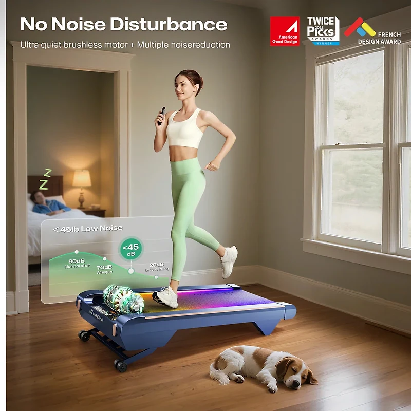 UREVO Cyberpad Home Treadmill