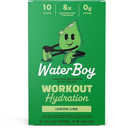 Waterboy Workout Hydration Sticks 10-Pack