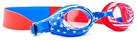 Aqua2ude Kids’ Red White and Blue Swim Goggles
