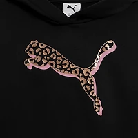 PUMA Girls’ 4-6X Poly Fleece Hoodie & Tricot Short Set