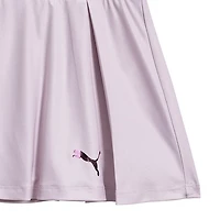 PUMA Girls’ Cotton Jersey T-shirt & Poly Spandex Skort Set