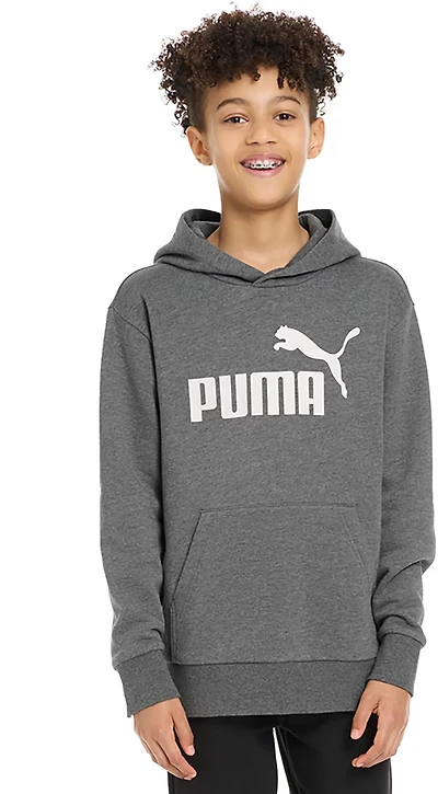 PUMA Boys’ PS Foundations No 1 Logo Fleece PO Hoodie
