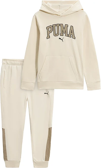 The PUMA Boys’ PS Fleece PO Hoodie And Jogger Set