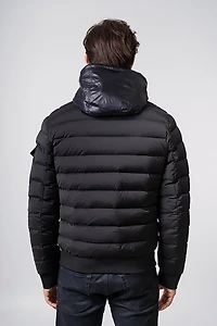 The Recycled Planet Men’s Tanker Quilted Bibby Jacket