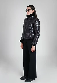 The Recycled Planet Women's Cropped Hipster with Collar