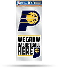 Rico Indiana Pacers Double Up Die Cut Sticker