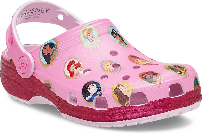 Crocs Girls' Classic Disney Princess Clogs