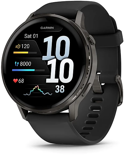 Garmin Venu 4 45mm Silicone Band Smartwatch