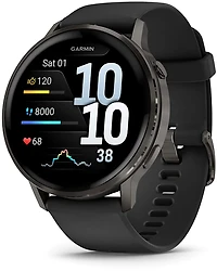 Garmin Venu 4 45mm Silicone Band Smartwatch