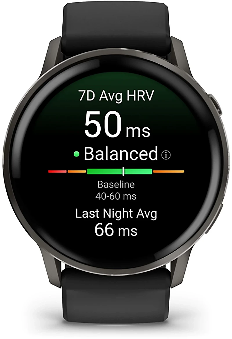 Garmin Venu 4 45mm Silicone Band Smartwatch