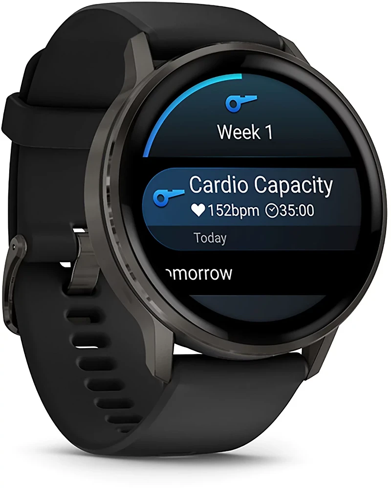 Garmin Venu 4 45mm Silicone Band Smartwatch