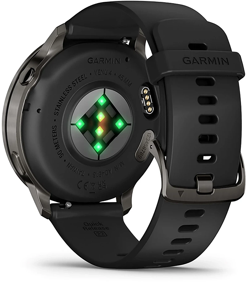 Garmin Venu 4 45mm Silicone Band Smartwatch