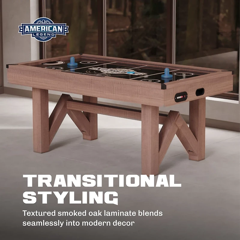 American Legend 72" Windsor W-Leg Air Hockey Table