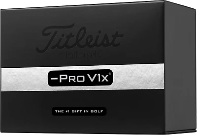 Titleist 2025 Pro V1x Left Dash Holiday Golf Balls 24-Pack