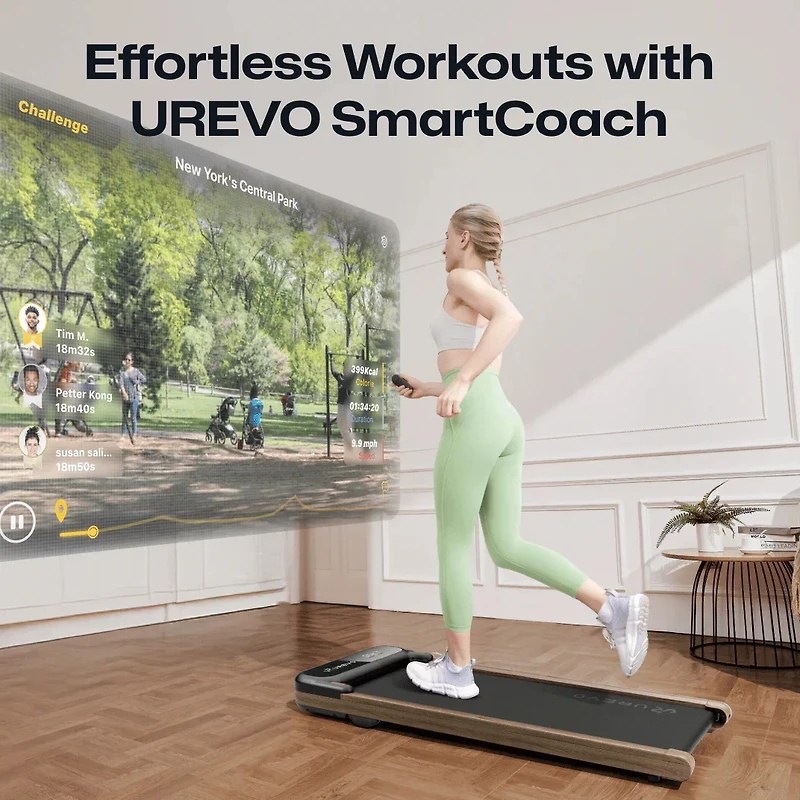 UREVO Spacewalk E4W Treadmill