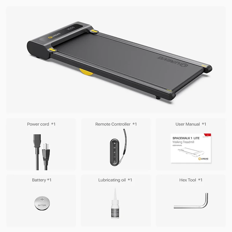 UREVO Spacewalk Lite Under Desk Treadmill