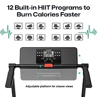 Urevo 2-in-1 Folding Walking Pad Treadmill