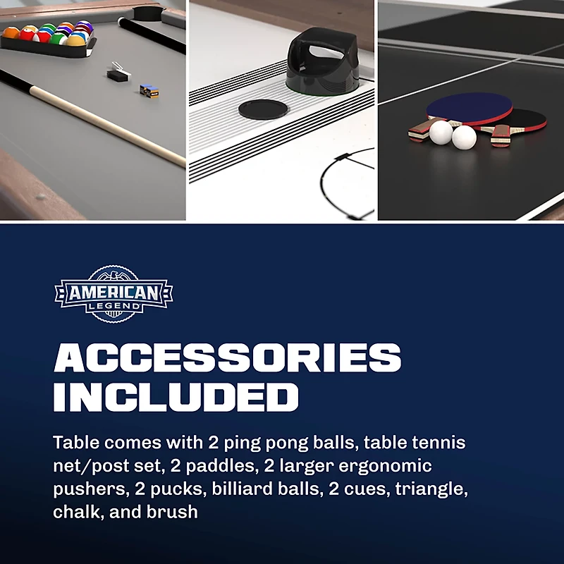 American Legend Windsor 84" 3-In-1 Swivel Table