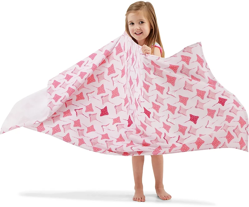 O'Rageous Kids’ Stingray Printed Beach Towel