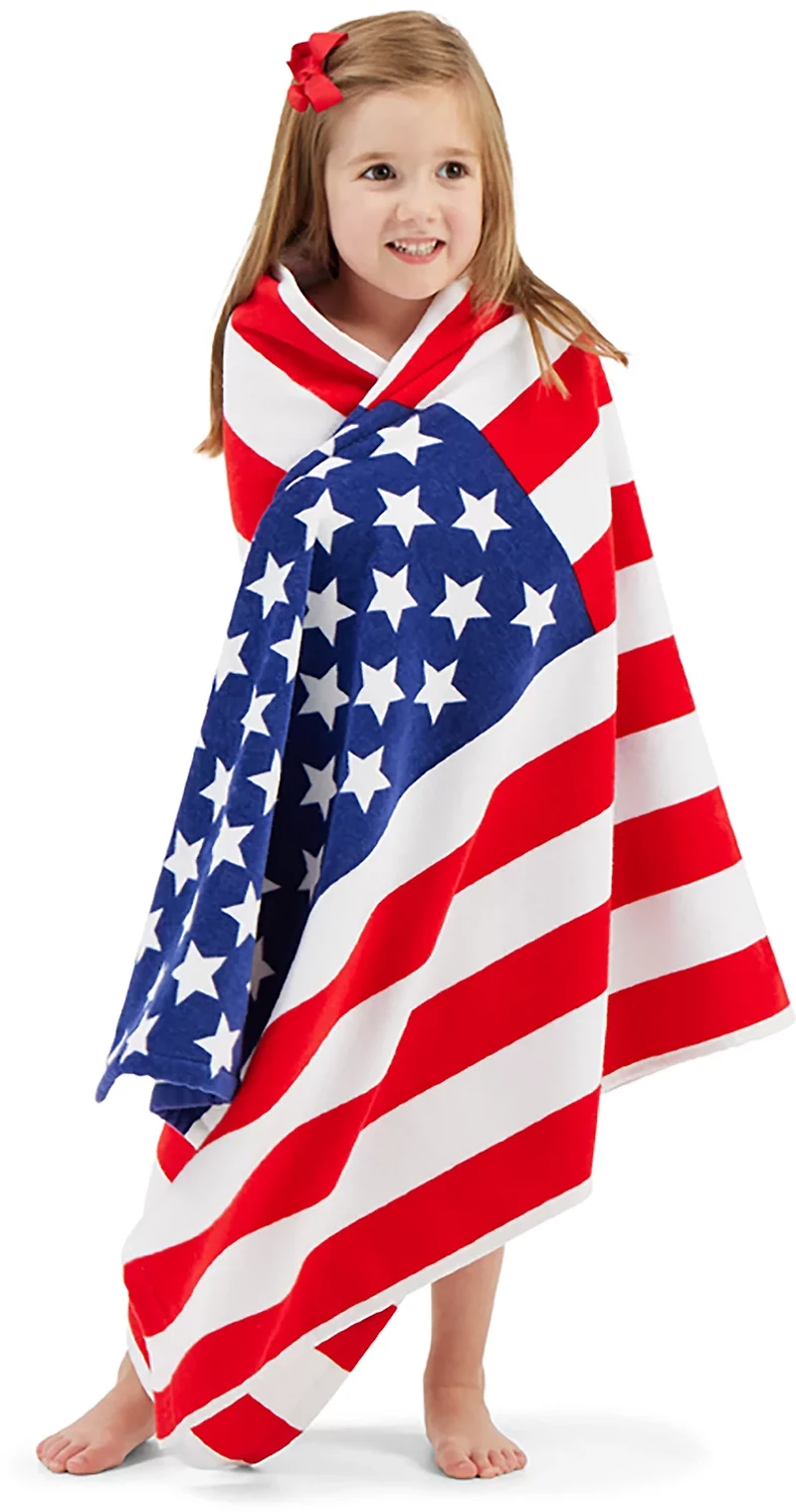 O'Rageous Kids’ USA Printed Beach Towel