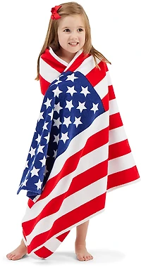 O'Rageous Kids’ USA Printed Beach Towel