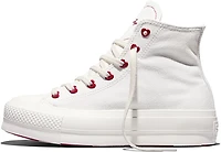 Converse Women’s Chuck Taylor All Star Hearts Hi Lift VDay Shoes