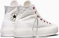 Converse Women’s Chuck Taylor All Star Hearts Hi Lift VDay Shoes