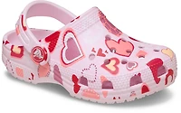 Crocs Girls' Classic Valentine Hearts Clogs
