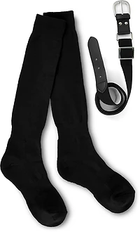 Sof Sole Youth Baseball Belt OTC Socks
