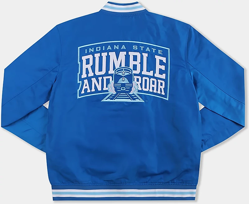 Homefield Men's Indiana State Sycamores Rumble and Roar Bomber Jacket