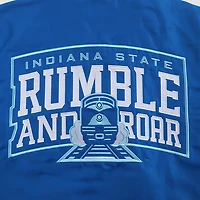 Homefield Men's Indiana State Sycamores Rumble and Roar Bomber Jacket