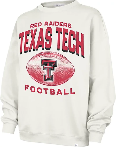 ‘47 Texas Tech University Women’s Arch Cloud Football Oversized Crew