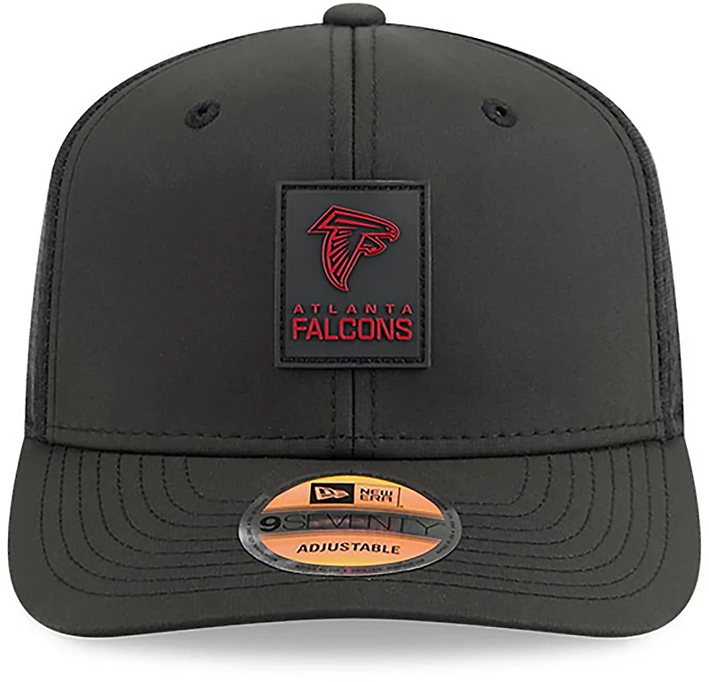 New Era Adults' Atlanta Falcons Sideline Quill Tech 9SEVENTY Trucker Cap