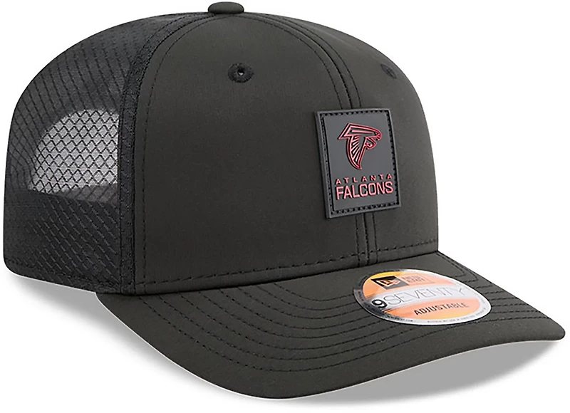 New Era Adults' Atlanta Falcons Sideline Quill Tech 9SEVENTY Trucker Cap