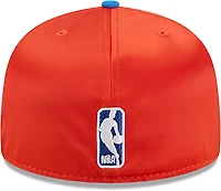 New Era Men's OKC Thunder Satin Blue 59FIFTY Cap