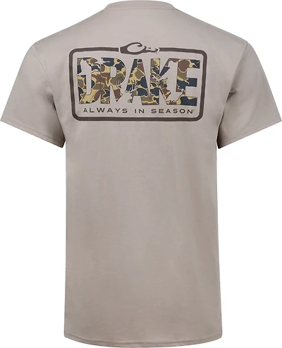 Drake Men's Waterfowl Silo Camo Graphic T-shirt