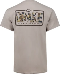 Drake Men's Waterfowl Silo Camo Graphic T-shirt
