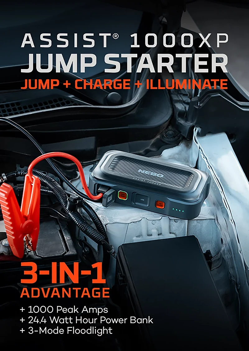 NEBO Assist 1000XP Jump Starter