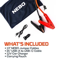 NEBO Assist 1500XP Jump Starter and Air Compressor