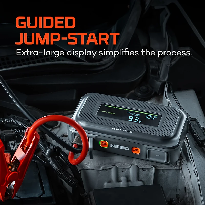 NEBO Assist 1500XP Jump Starter and Air Compressor