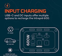 NEBO Intrepid 600W Power Station